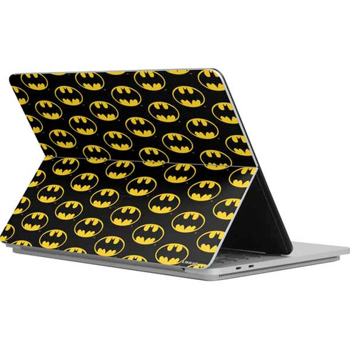 DC Comics Batman Logo Pattern Surface Laptop Studio Skin